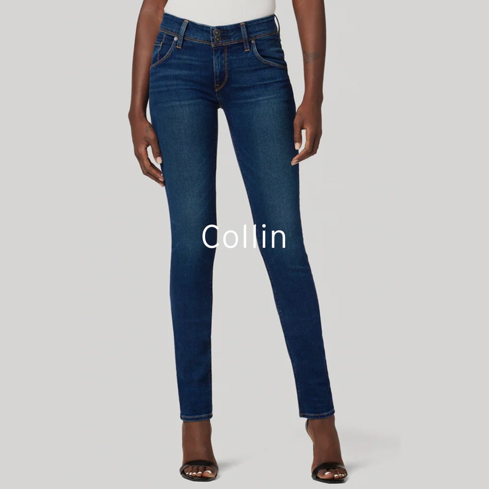 Hudson Collin Flap Skinny Jeans Size 28